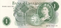 Bank Of England 1 Pound Notes Portrait 1 Pound, B04N, B14N